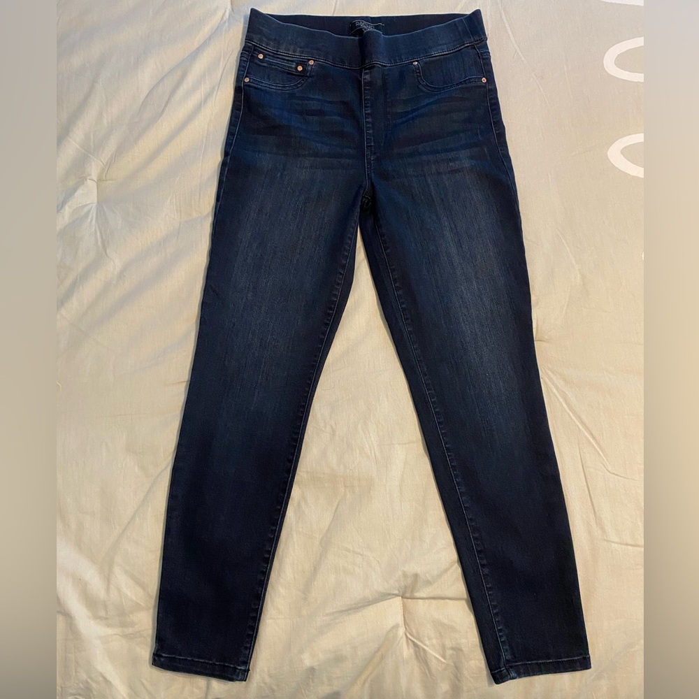 RACHEL Rachel Roy Women's Skinny Stretch Jeans - Dark Blue Wash